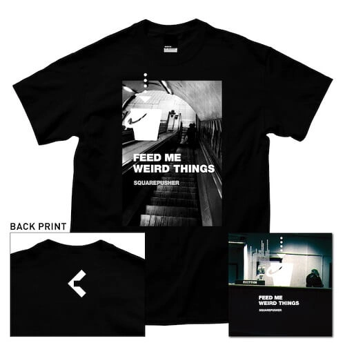 SQUAREPUSHER / スクエアプッシャー / FEED ME WEIRD THINGS Tシャツ L