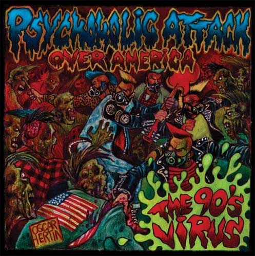 V.A. / オムニバス / PSYCHOHOLIC ATTACK OVER AMERICA (THE 90'S VIRUS) (LP)