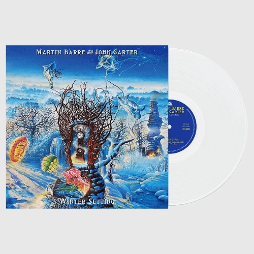 MARTIN BARRE & JOHN CARTER / MARTIN BARRE/JOHN CARTER / WINTER SETTING: LIMITED WHITE VINYL