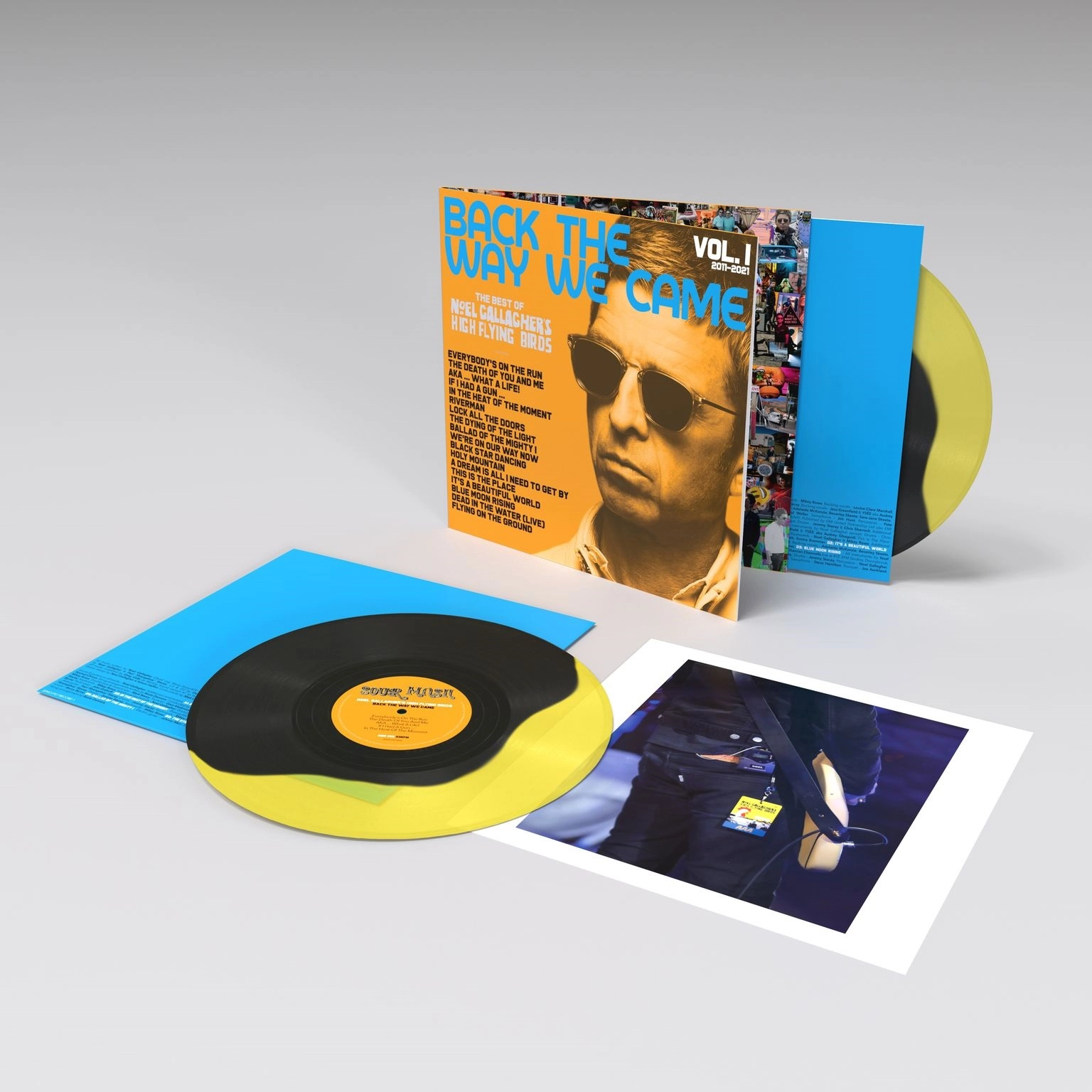 NOEL GALLAGHER'S HIGH FLYING BIRDS / ノエル・ギャラガーズ・ハイ・フライング・バーズ / BACK THE WAY WE CAME: VOL 1 (2011 - 2021) (YELLOW & BLACK VINYL FOR RSD)