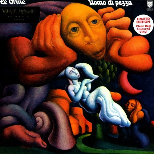 LE ORME / レ・オルメ / UOMO DI PEZZA: LTD.ED.CLEAR RED VINYL