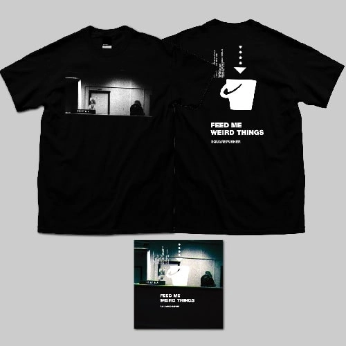 SQUAREPUSHER / スクエアプッシャー / フィード･ミー･ウィアード･シングス（サイズL/ディスクユニオン限定Tシャツ+CD） / FEED ME WEIRD THINGS (SIZE L/diskunion EXCLUSIVE TSHIRT+CD)