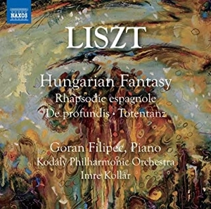 GORAN FILIPEC / ゴラン・フィリペツ / リスト:ハンガリー民謡の主題による幻想曲 スペイン狂詩曲/深き淵より/死の舞踏