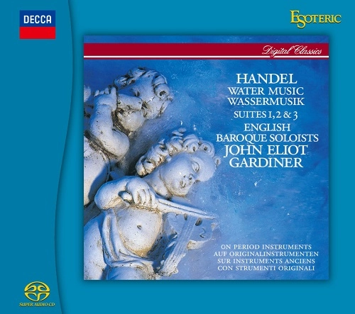 JOHN ELIOT GARDINER / ジョン・エリオット・ガーディナー / ヘンデル：水上の音楽、王宮の花火の音楽（SACD）