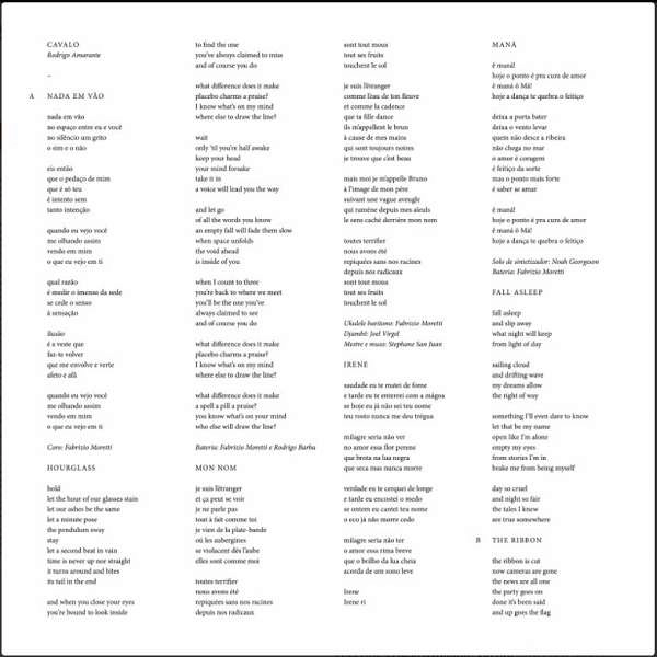 RODRIGO AMARANTE / ホドリゴ・アマランチ / CAVALO