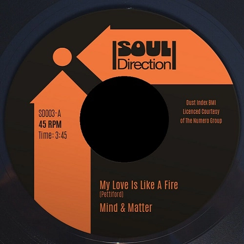 MIND & MATTER / マインド・アンド・マター / MY LOVE IS LIKE A FIRE / WOULD BE MINE