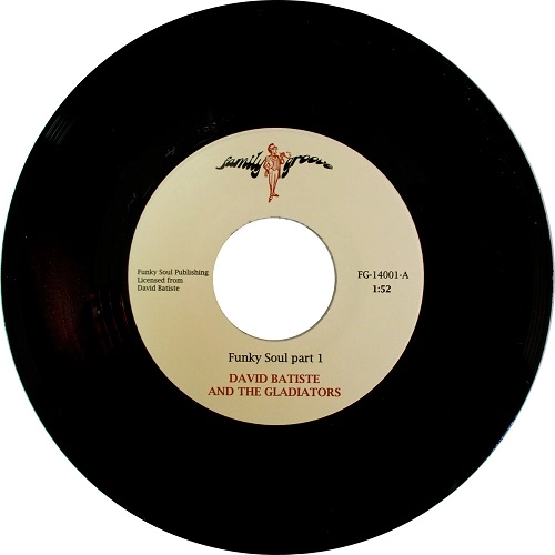DAVID BATISTE & THE GLADIATORS / FUNKY SOUL