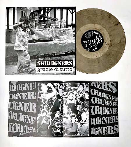SKRUIGNERS / GRAZIE DI TUTTO (LP/SMOKEY CLEAR VINYL)