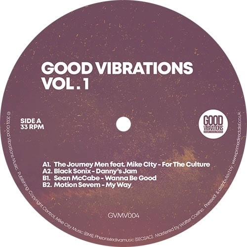 V.A.(GOOD VIBRATIONS) / GOOD VIBRATIONS VOL.1