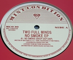 TWO FULL MINDS / NO SMOKE