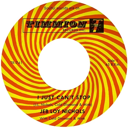 JEB LOY NICHOLS / ジェブ・ロイ・ニコルズ / I JUST CAN'T STOP / HELP ME ALONG