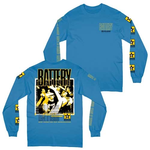 BATTERY (PUNK) / バッテリー / XL/WHATEVER IT TAKES - LONG SLEEVE