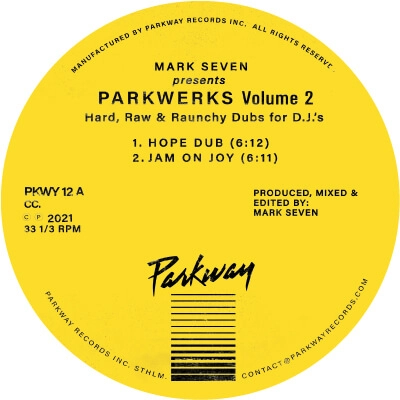 MARK SEVEN / マーク・セヴン / PARKWERKS VOLUME 2