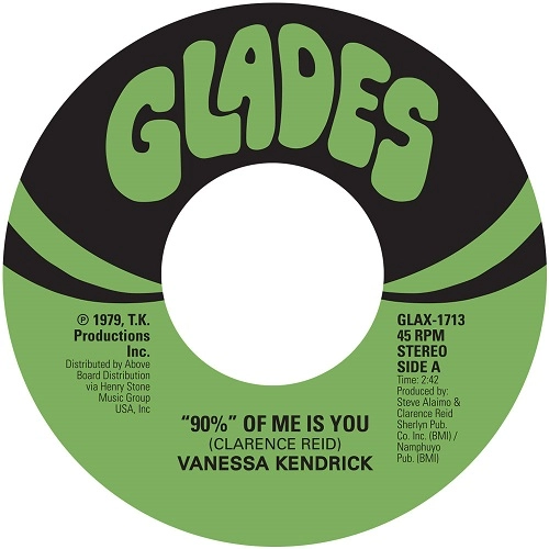 VANESSA KENDRICKS / GWEN MCCRAE / 90% OF ME IS YOU