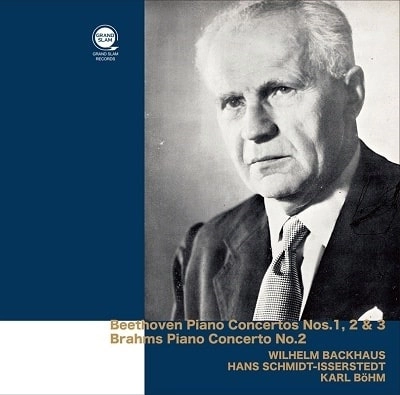 WILHELM BACKHAUS / ヴィルヘルム・バックハウス / ベートーヴェン：ピアノ協奏曲1-3番/ブラームス：ピアノ協奏曲第2番(2CD)
