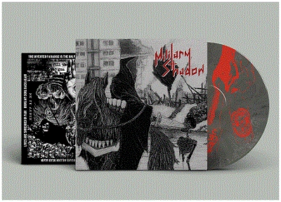 MILITARY SHADOW / VIOLENT REIGN (LP/DIEHARD CEMENT GREY MARBLE VINYL)