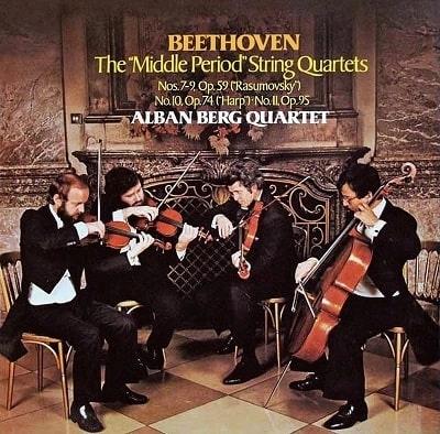 ALBAN BERG QUARTETT / アルバン・ベルク四重奏団 / ベートーヴェン： 中期弦楽四重奏曲集（2SACD/LTD）
