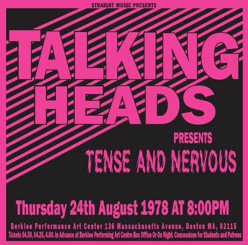 TALKING HEADS / トーキング・ヘッズ / テンズ･アンド･ナーバス･ライブ･イン･ボストン 1979