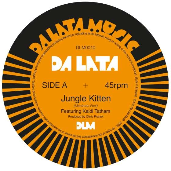 DA LATA / ダ・ラータ / JUNGLE KITTEN / ASKING EYES (COLORED VINYL)