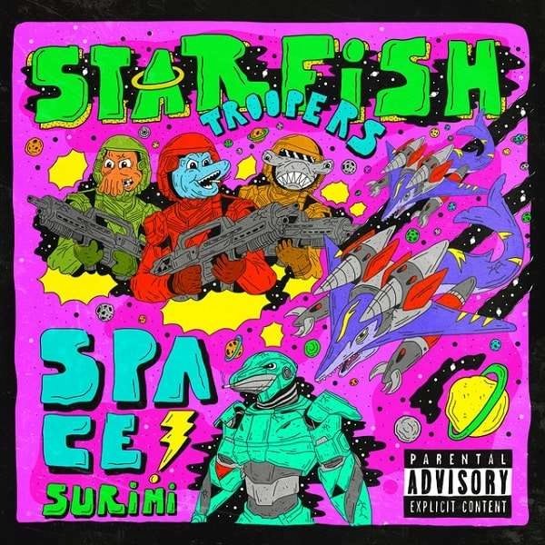 SPACE SURIMI / スペース・スリミ / STARFISH TROOPERS (COLOUR VINYL)