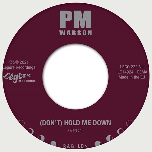 PM WARSON / (DON'T) HOLD ME DOWN