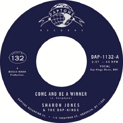 SHARON JONES & THE DAP-KINGS / シャロン・ジョーンズ&ダップ・キングス / COME & BE A WINNER