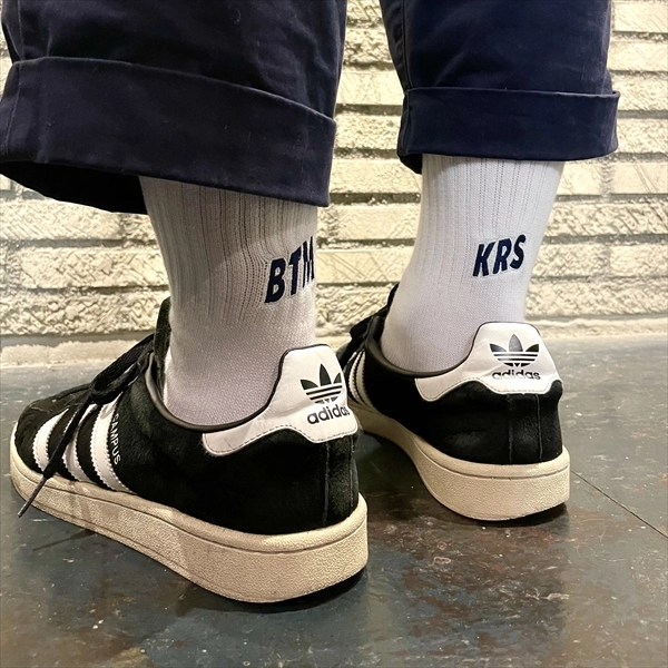 ASTROLLAGE / BTMKRS SEPARATE SOX（刺繍：NAVY） / BTMKRS SEPARATE SOX SHISYU/NAVY