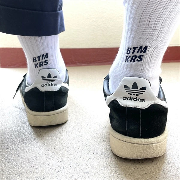 ASTROLLAGE / BTMKRS LOGO SOX（刺繍：NAVY） / BTMKRS LOGO SOX SHISYU/NAVY