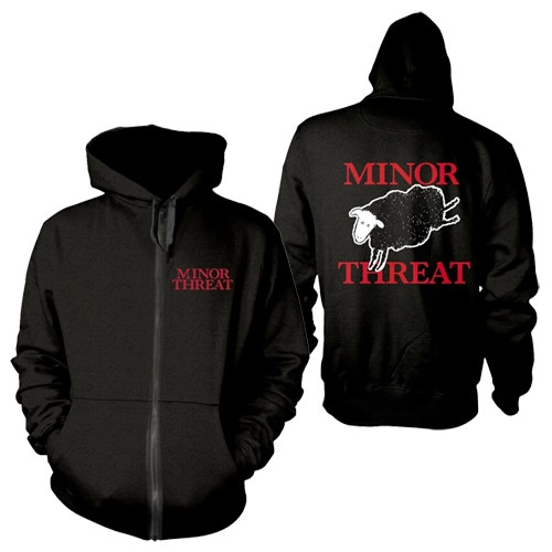 MINOR THREAT / マイナー・スレット / M/OUT OF STEP ZIP UP HOODIE