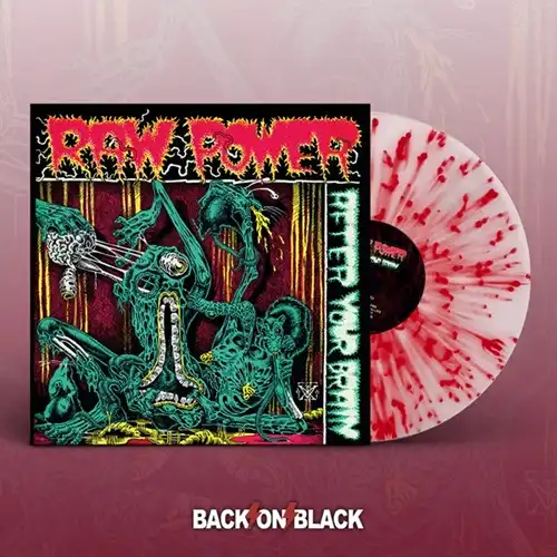 RAW POWER / AFTER YOUR BRAIN (LP/SPLATTER VINYL)