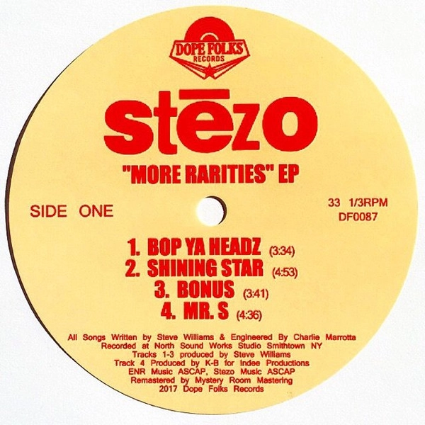 STEZO / スティ-ゾ / MORE RARITIES EP