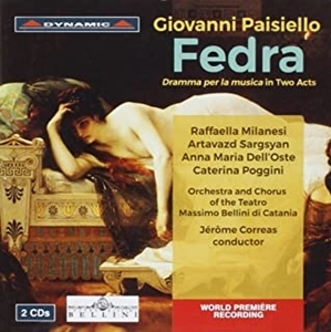 JEROME CORREAS / ジェローム・コレア / パイジェッロ:歌劇 フェドーラ / PAISIELLO:FEDRA