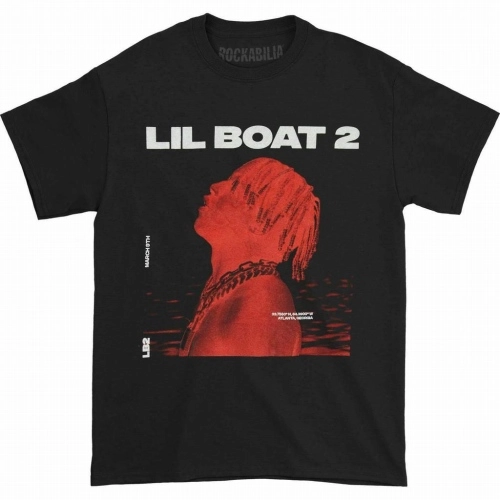 LIL YACHTY / RED NEGATIVE SHORT SLEEVE TEE  (XL)