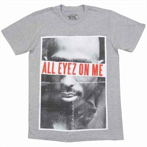2 PAC / TUPAC ALL EYES Tee (GREY　L)