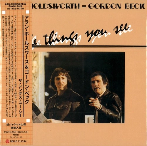 ALLAN HOLDSWORTH/GORDON BECK / アラン・ホールズワース&ゴードン・べック / THE THINGS YOU SEE / ザ･シングス･ユー･シー（紙ジャケット）