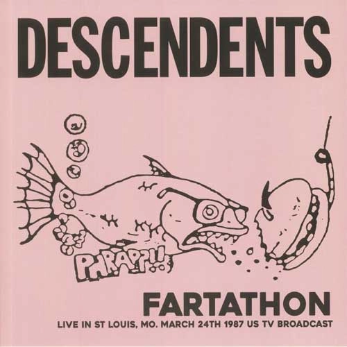 DESCENDENTS / ディセンデンツ / FARTATHON , LIVE IN ST. LOUIS, MO. MARCH 24TH 1987 (LP/PINK VINYL)