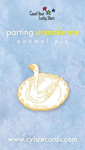 PARTING / SWAN ENAMEL PIN