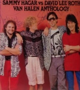 VAN HALEN / ヴァン・ヘイレン / SAMMY HAGAR VS DAVID LEE ROTH ANTHOLOGY /  