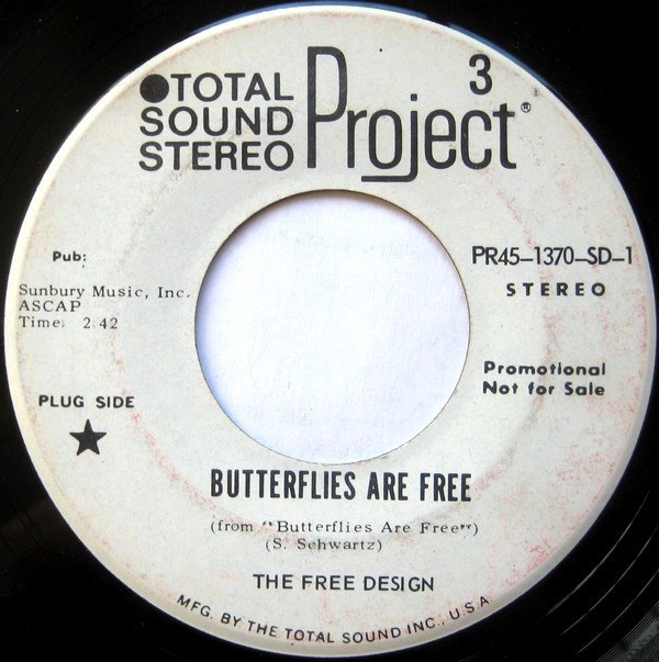 FREE DESIGN / フリー・デザイン / BUTTERFLIES ARE FREE