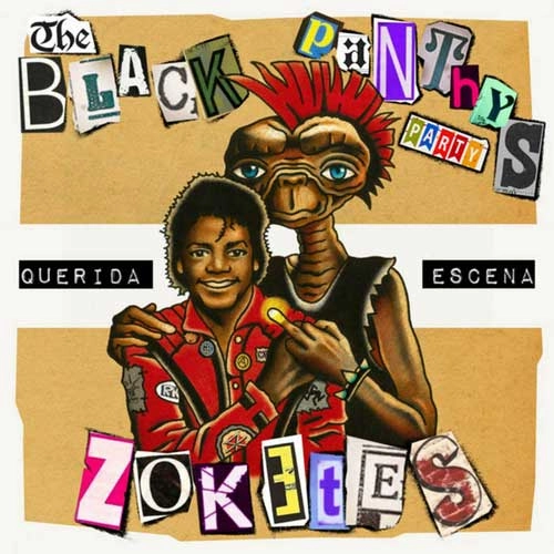 ZOKETES : BLACK PANTHYS PARTY / SPLIT (7")