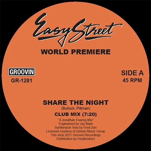 WORLD PREMIERE / SHARE THE NIGHT