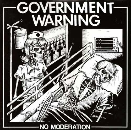 GOVERNMENT WARNING / NO MODERATION (LP)