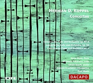 PAUL MANN / ポール・マン / コッペル: フルート協奏曲 / チェロ協奏曲 / ピアノ協奏曲第2番 / KOPPEL CONCERTO FOR FLUTE AND ORCHESTRA