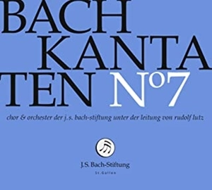 RUDOLF LUTZ / ルドルフ・ルッツ / BACH:KANTATEN NO.7