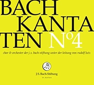 RUDOLF LUTZ / ルドルフ・ルッツ / BACH:KANTATEN NO.4