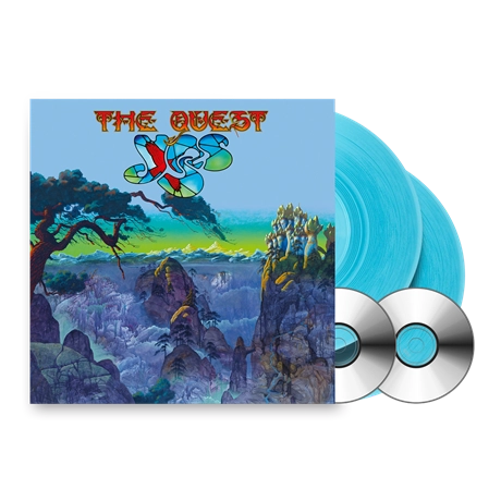 YES / イエス / THE QUEST: GATEFOLD TRANSP. LIGHT BLUE 2LP+2CD