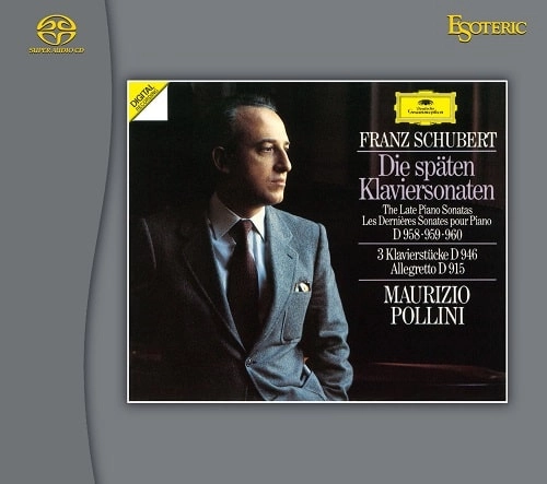 MAURIZIO POLLINI / マウリツィオ・ポリーニ / シューベルト： ピアノ･ソナタ 20 & 21番（SACD/LTD）