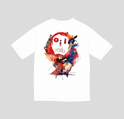 Junes K / OILMARK x JUNES K　T-SHIRTS　(WHITE S)