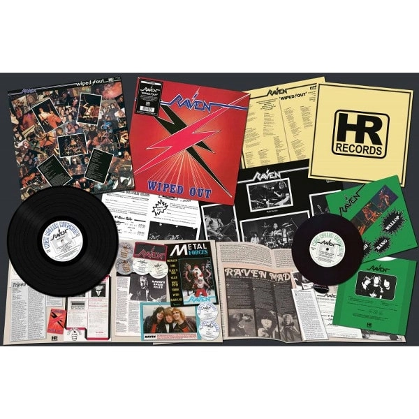 RAVEN (NWOBHM) / レイヴン / WIPED OUT<LP+7"/BLACK VINYL> / WIPED OUT<LP+7"/BLACK VINYL> 