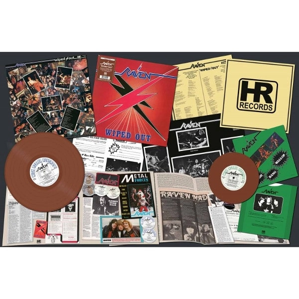 RAVEN (NWOBHM) / レイヴン / WIPED OUT<LP+7"/BROWN VINYL> / WIPED OUT<LP+7"/BROWN VINYL> 